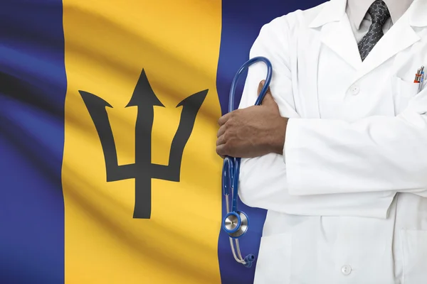Concept of national healthcare system - Barbados — Stock Photo, Image