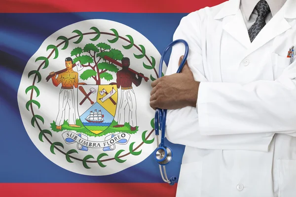 Concept of national healthcare system - Belize — Stock Photo, Image