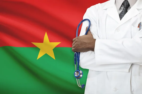 Concept of national healthcare system - Burkina Faso — Stock Photo, Image