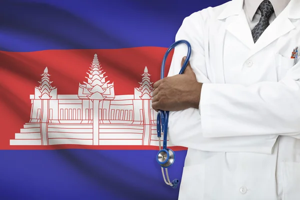 Concept of national healthcare system - Cambodia — Stock Photo, Image