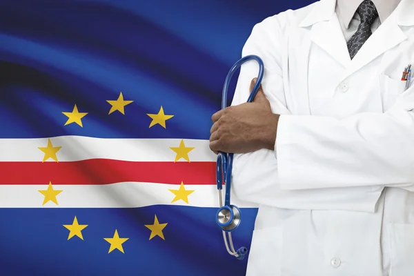 Concepto de sistema nacional de salud - cabo verde — Foto de Stock