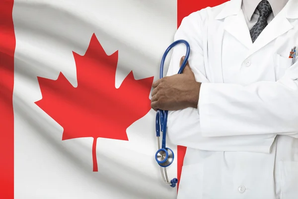 加拿大的全国保健系统的概念 — 图库照片