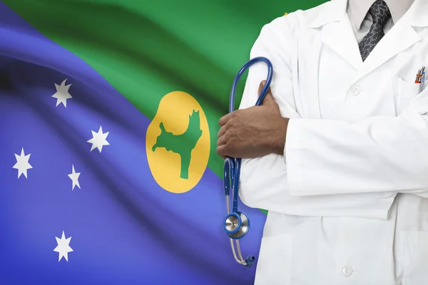 Concept of national healthcare system - Christmas Island — Stock Photo, Image