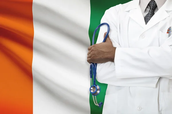 Concept of national healthcare system - Cote d'Ivoire - Ivory Coast — Stock Photo, Image