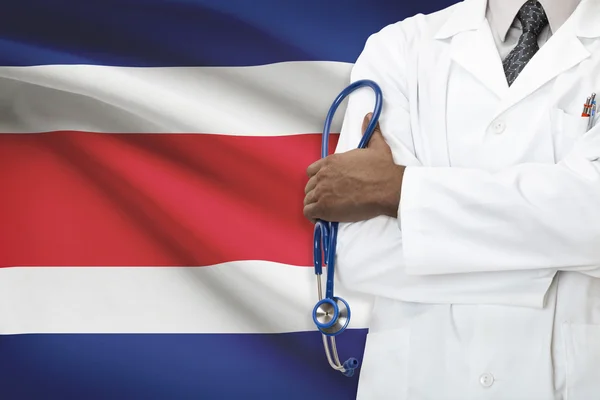 Concept du système de santé national - costa rica — Photo