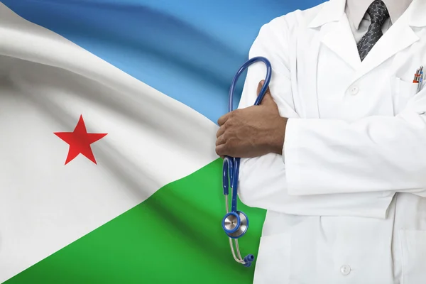 Concept of national healthcare system - Djibouti — Stock Photo, Image