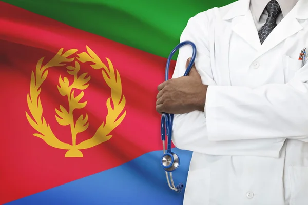 Concept of national healthcare system - Eritrea — Stock Photo, Image