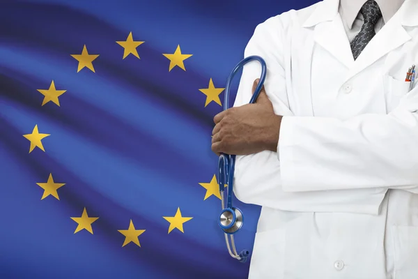 Concept van nationale gezondheidszorg - Europese Unie - Eu — Stockfoto