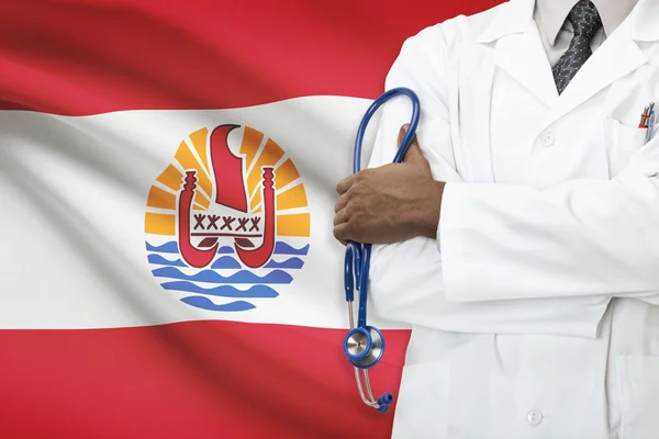 Concept of national healthcare system - French Polynesia — Stock Photo, Image