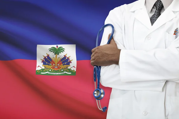 Concetto di sistema sanitario nazionale - haiti — Foto Stock