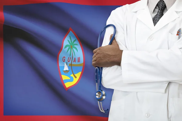 Concept of national healthcare system - Guam — Stock Photo, Image