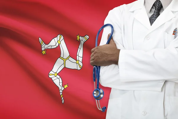 แนวคิดของระบบการดูแลสุขภาพแห่งชาติ Isle of Man — ภาพถ่ายสต็อก