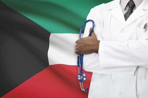 Concept of national healthcare system - Kuwait — Stock Photo, Image