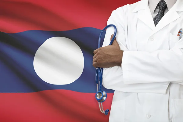 Concept of national healthcare system - Laos — Stock Photo, Image