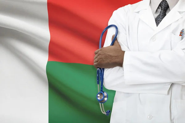 Koncepcja krajowego systemu opieki zdrowotnej - Madagaskar — Zdjęcie stockowe