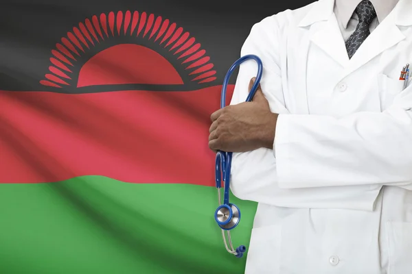 Concept of national healthcare system - Malawi — Stock Photo, Image