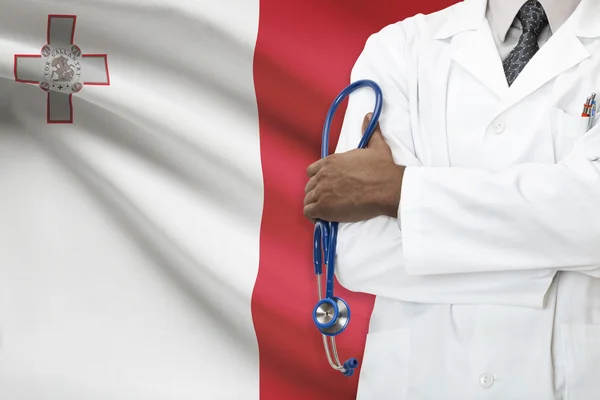 Concept of national healthcare system - Malta — Stock Photo, Image