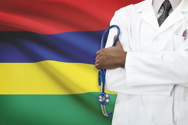 Concept of national healthcare system - Mauritius — Stock Photo, Image