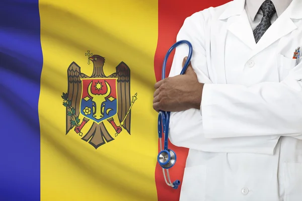 Concept of national healthcare system - Moldova — Stock Photo, Image