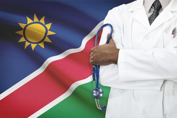 Concepto de sistema nacional de salud - namibia — Foto de Stock