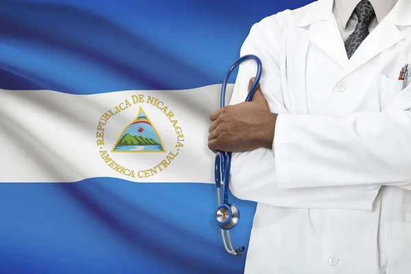 Concept of national healthcare system - Nicaragua — Stock Photo, Image