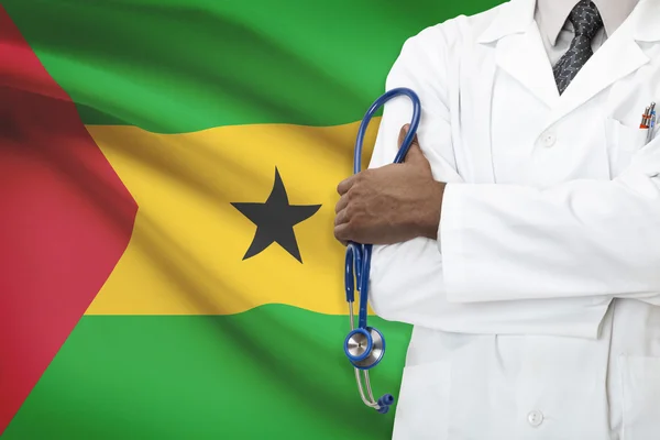 Concept of national healthcare system - Democratic Republic of Sao Tome and Principe — Stock Photo, Image