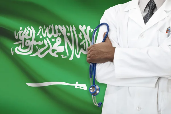 Concept of national healthcare system - Saudi Arabia — Stock Photo, Image