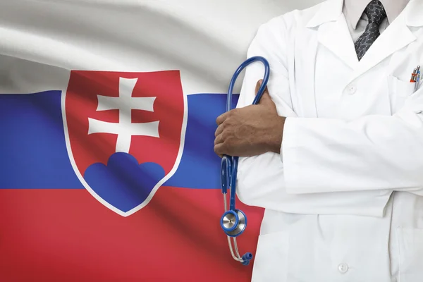 Concept of national healthcare system - Slovakia — Stock Photo, Image