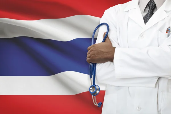Concepto de sistema nacional de salud - Tailandia — Foto de Stock