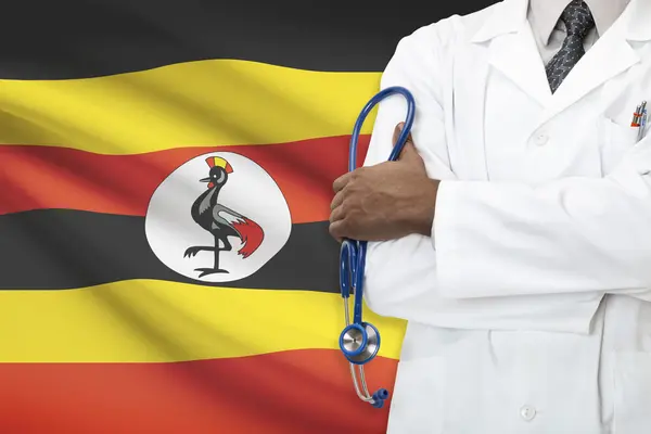 Konzept des nationalen Gesundheitssystems - uganda — Stockfoto