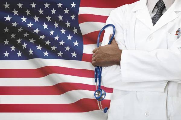 Concept of national healthcare system - United States — Stock Photo, Image