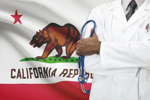 Concetto del sistema sanitario nazionale - California — Foto Stock