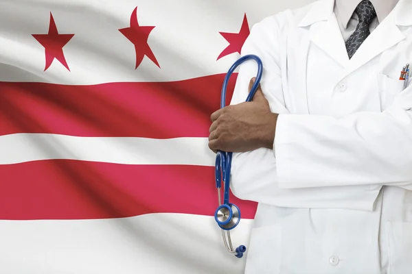 Concept of national healthcare system - District of Columbia - Washington D.C. — Stock Photo, Image