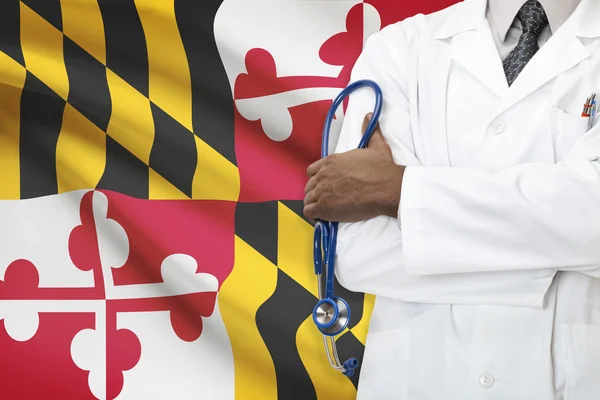 Concept of national healthcare system - Maryland — Stock Photo, Image