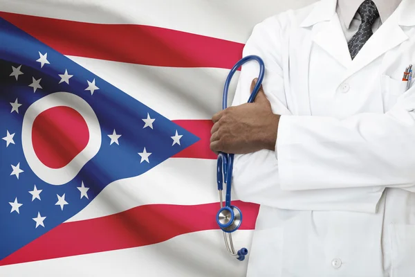 Концепция национальной системы здравоохранения - Огайо — стоковое фото