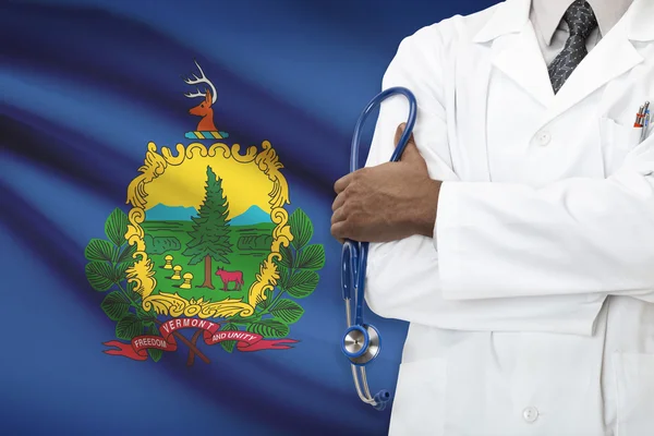 Concepto de sistema nacional de salud - Vermont —  Fotos de Stock