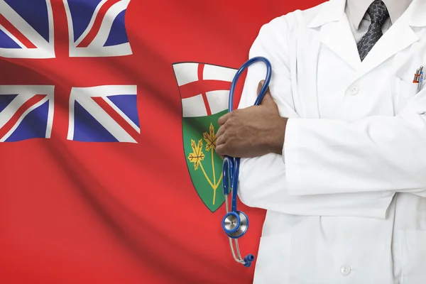 Concept of Canadian healthcare system - Ontario — Stock Photo, Image