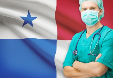 Cerrah ile arka plan serisi - Panama ulusal bayrak