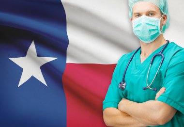 Cerrah bizimle Devlet bayrağı arka plan serisi - Texas