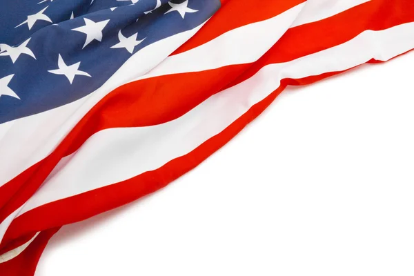 USA flag with place for your text - close up — Foto Stock