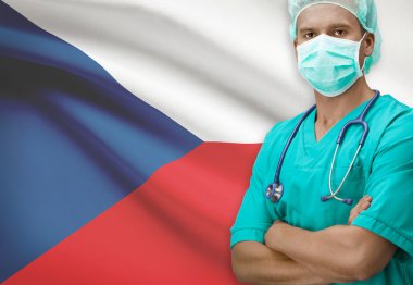 Cerrah ile arka plan serisi - Çek Cumhuriyeti bayrağı