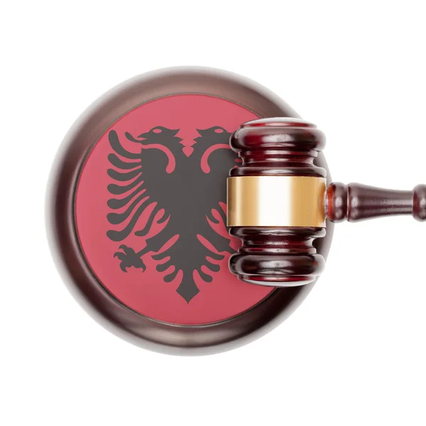 National legal system conceptual series - Albania — Stock Photo, Image
