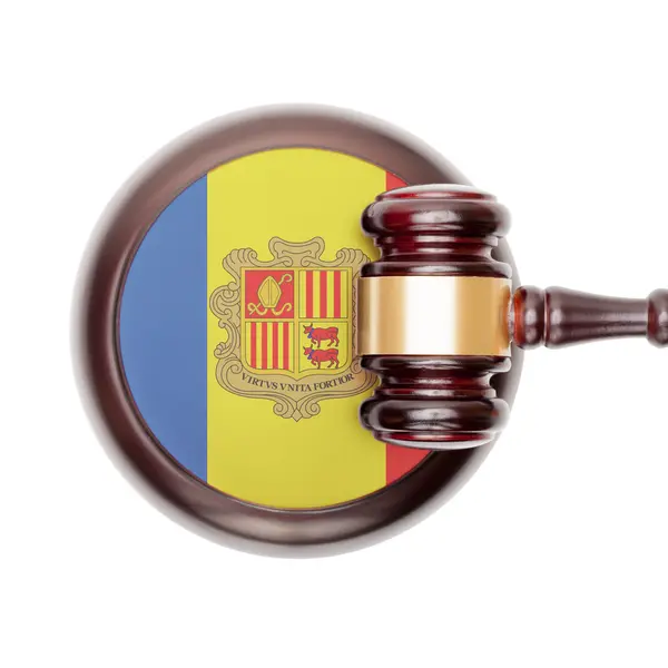 National legal system conceptual series - Andorra — Stock Photo, Image