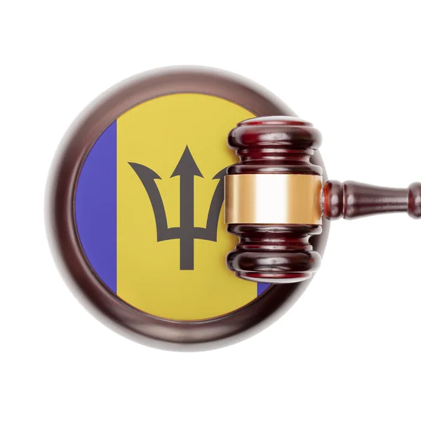 National legal system conceptual series - Barbados — Stok fotoğraf
