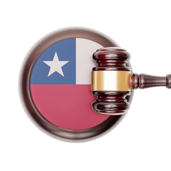 Système juridique national de la série conceptuelle - Chili — Photo