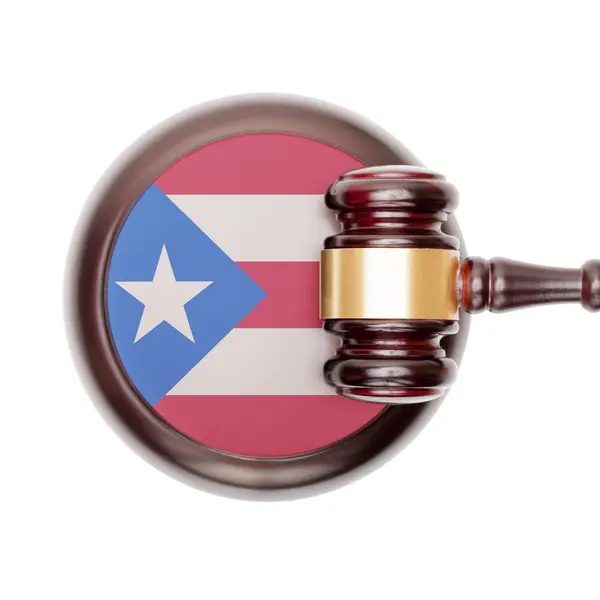 National legal system conceptual series - Puerto Rico — Stok fotoğraf