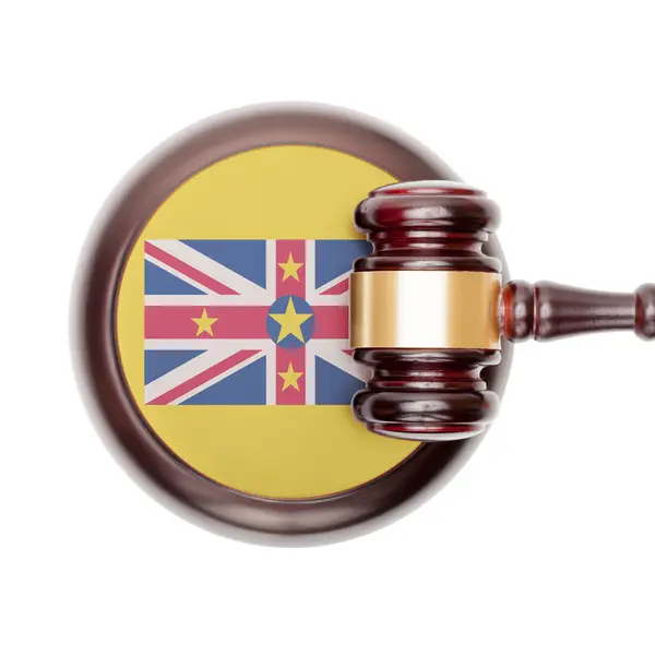 National legal system conceptual series - Niue — Stock Photo, Image
