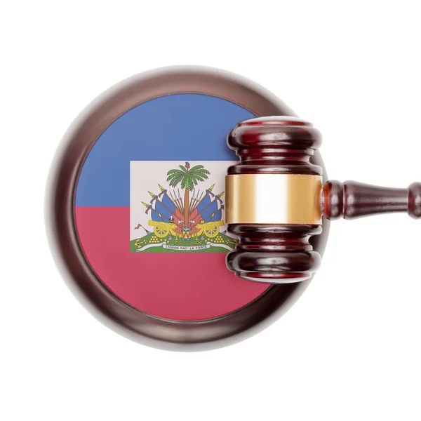 National legal system conceptual series - Haiti — Stock Fotó