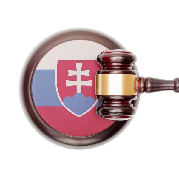 National legal system conceptual series - Slovakia — Stockfoto