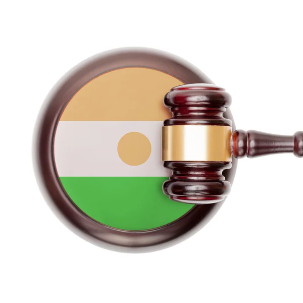 National legal system conceptual series - Niger — Stock Photo, Image